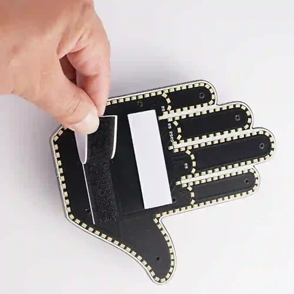 Prepara el velcro
