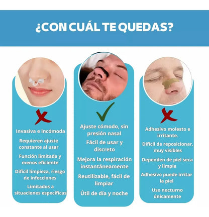 Dilatador Nasal Magnético