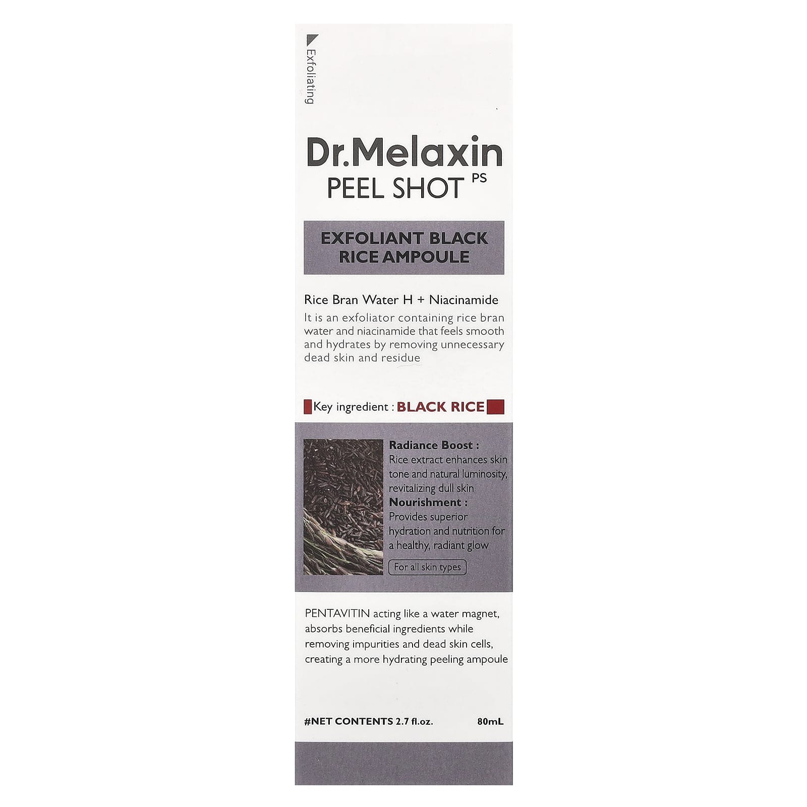 Exfoliante Dr.Melaxin Peel Shot – Super Glow