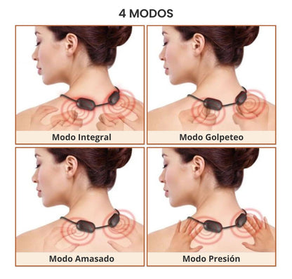 Mini masajeador portátil inalámbrico para el cuello