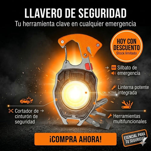 Mini Llavero de Seguridad MultiPower Pro