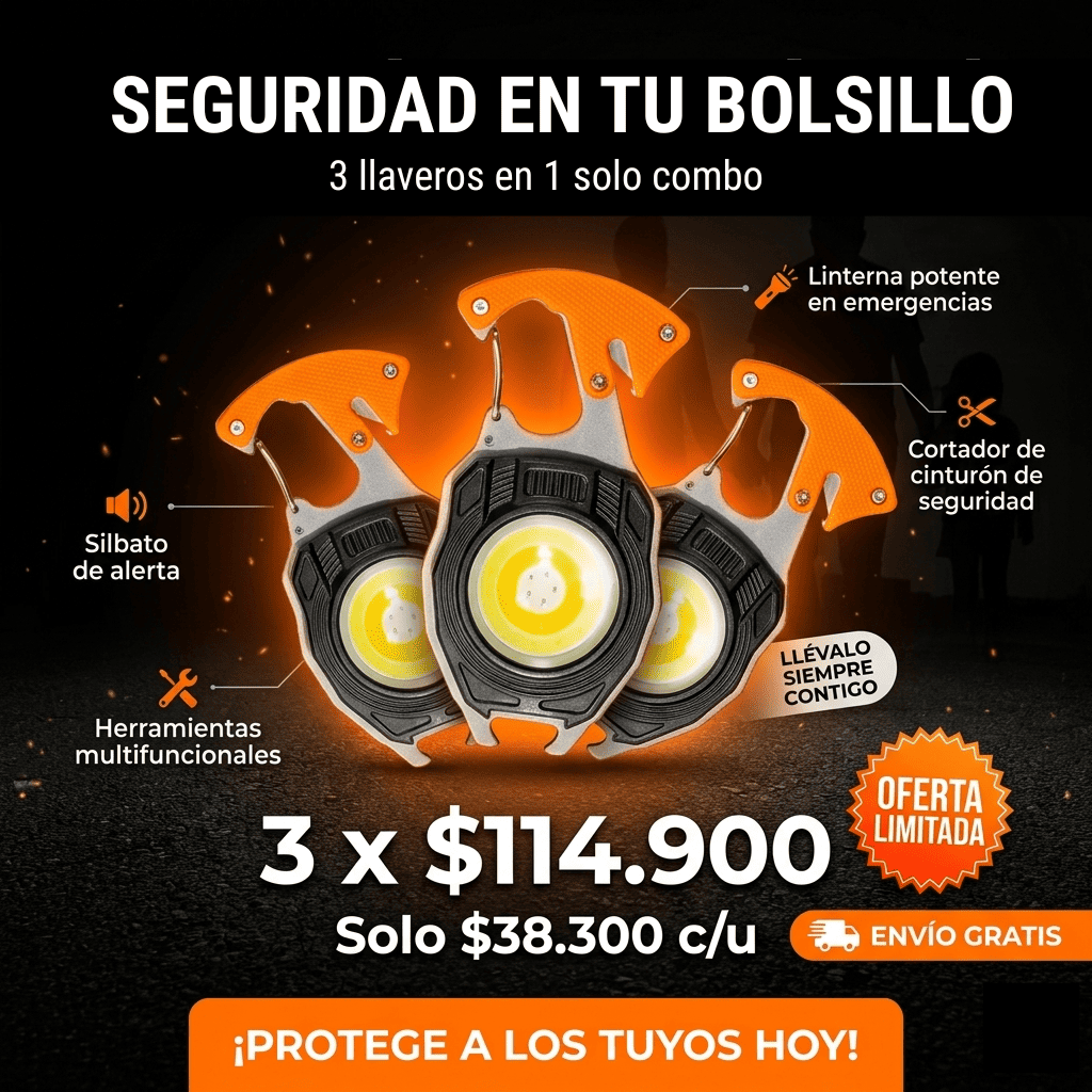 Mini Llavero de Seguridad MultiPower Pro