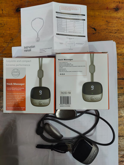 Mini masajeador portátil inalámbrico para el cuello