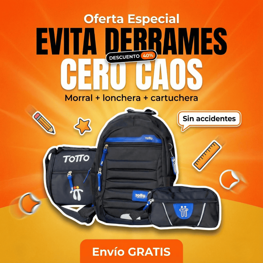 Combo Morral 3 en 1 Premium