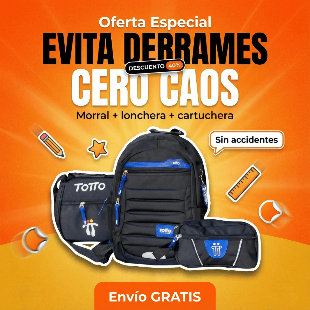 Combo Morral 3 en 1 Premium