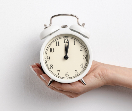 Reloj clásico para ambientes aesthetics