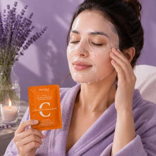 2 Mascarillas Faciales de Vitamina C