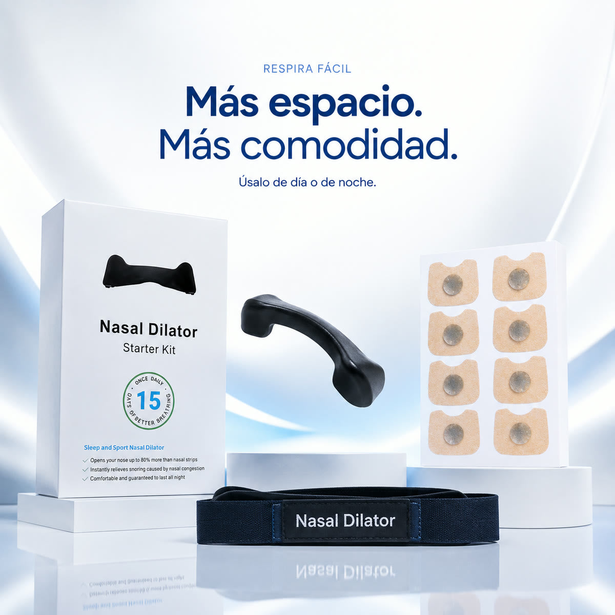 Kit completo del dilatador nasal Respira Fácil
